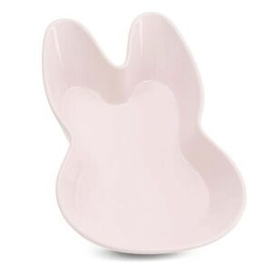 ZRIKE Bunny Shaped Baker 12in Pink Ceramic Spring Easter NWB
